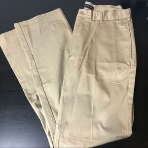 Lands End School Uniform khaki chinos pants